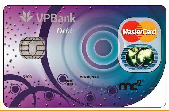 The tin dung VPBank MasterCard MC2